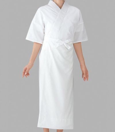 ツーピースきもの用バチ衿スリップ（半衿付）（LL） 0001-03204-W 肌着