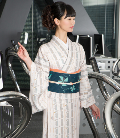 墨流し袋帯　専用です。 お仕立済み】【都粋オリジナル】東レシルジェリー 染京袋帯