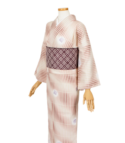 Y3251◆美品 洗える夏着物 薄物 うさぎ 源氏香 小紋 Y3251◇美品 洗える夏着物 薄物 うさぎ 源氏香 小紋 Y3251◇美品