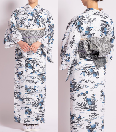 22％OFF】【お仕立済み・単衣】ヒロミチナカノ 洗える紗きもの・浴衣