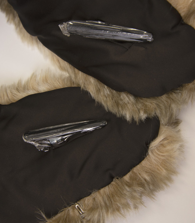 美品　希少　プラダ　ショール　リアルファー　フィンランドアライグマ 31％OFF】フェイクファーショール 2019-00120 ストール