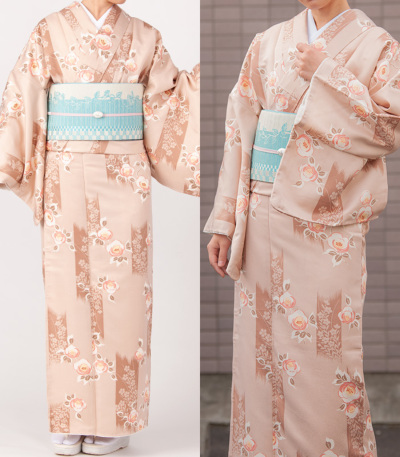 お値下げはしておりませんhiromichi nakano  着物　小紋　絹100% 定価158.000円