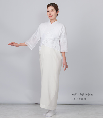 都粋オリジナル】ひみつの長襦袢DX（東レセオα・絽半衿）（LO） 一部式