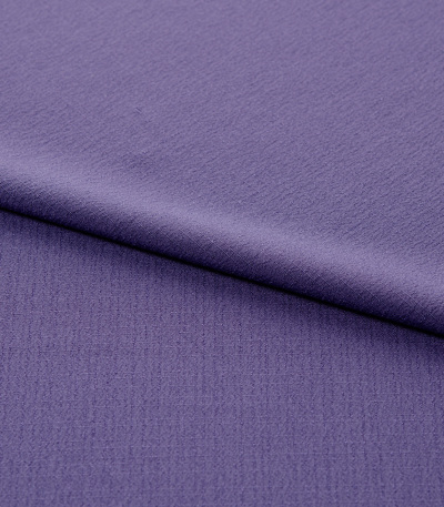 反物】都粋オリジナル 東レシルジェリー 色無地(菫色 すみれいろ