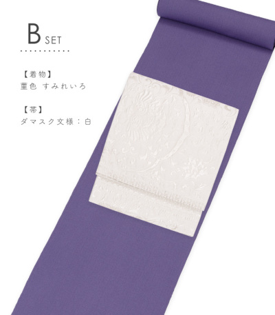 5％OFF】【着物2点セット】【お仕立付き・袷】都粋オリジナル