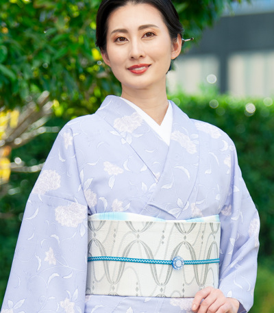 大原商店 夏帯留め(花紋) 帯留 【きもの都粋】