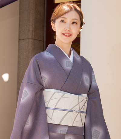 大原商店 夏帯留め(七宝うさぎ) 帯留 【きもの都粋】