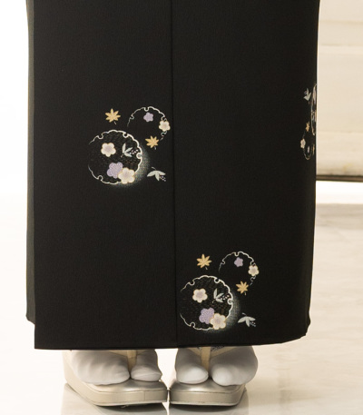 お仕立付き・袷】都粋オリジナル 東レシルジェリー おめかし小紋