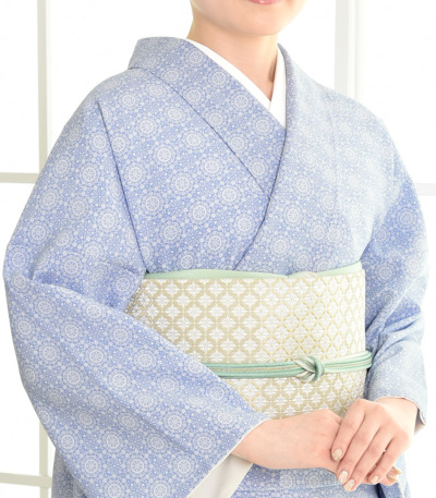 お仕立付き・袷】都粋オリジナル 東レシルジェリー おめかし小紋