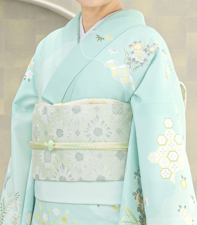 NISHIORI お仕立て上がり 訪問着 2点セット 袋帯がセット 白