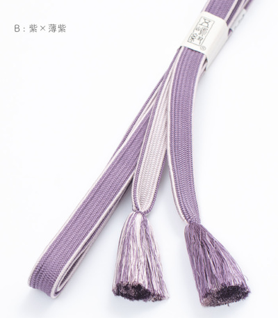 五嶋紐 正絹 リバーシブル高麗組帯締め 帯締め（通年用