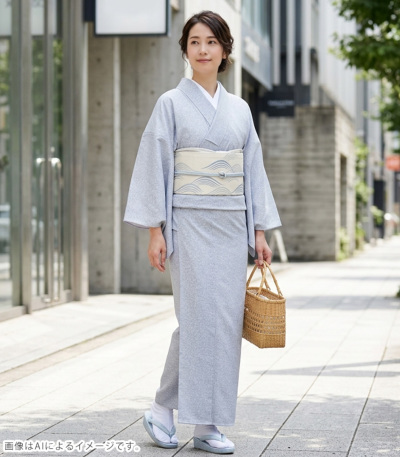 お仕立付き・単衣】都粋オリジナル東レセオαおめかし小紋（源氏香