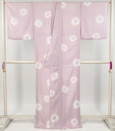 お仕立済み・単衣】バチ衿ミシン仕立済 セオαおめかし小紋（鮫に
