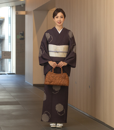 【新品未使用】山葡萄　乱れ編み　かごバッグ　和装　 着物　浴衣 山葡萄 かごバッグ 太ひご乱れ編み 中 サイズ 浴衣 7日以内返品