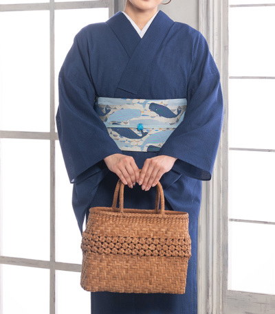 22％OFF】山葡萄バッグ（花編み） 山葡萄・くるみかごバッグ 【きもの