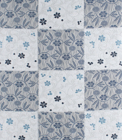 お仕立付き】西陣織袋帯（笹蔓：藍） 袋帯 【きもの都粋】