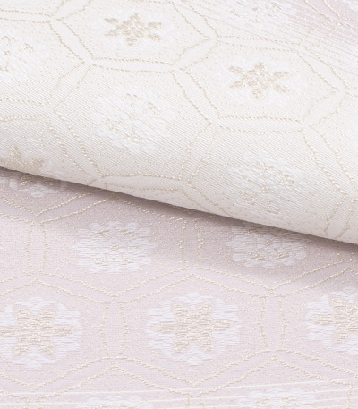 アンティーク西陣織シルバー薄紫のだらりの帯 アンティーク西陣織シルバー薄紫のだらりの帯 アンティーク