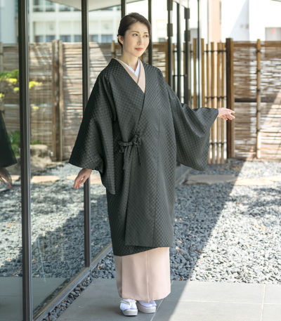 都粋オリジナル洗える道中着衿コート 道中着コート 【きもの都粋】