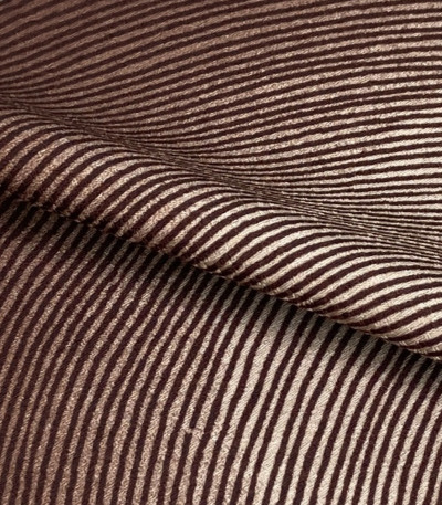 7％OFF】【お仕立付き・袷】美術サロン 東レシルック小紋（渦美：茶