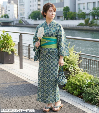 お仕立済み・単衣】SOULEIADO ソレイアード 東レセオα単衣小紋