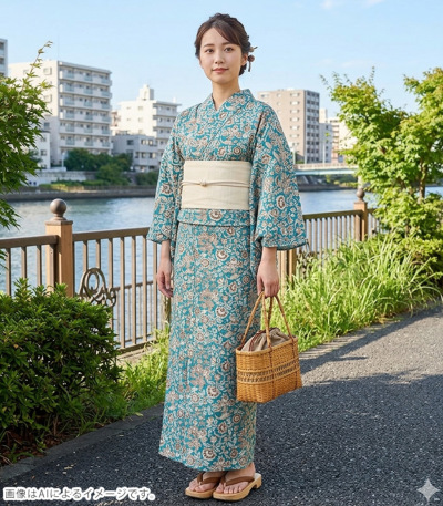 お仕立済み・単衣】SOULEIADO ソレイアード 東レセオα単衣小紋