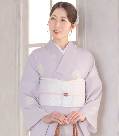 お仕立付き・単衣】都粋オリジナル東レクールイーすずやか小紋（華紋