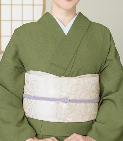 お仕立付き】西陣織夏袋帯（欧風唐草） 袋帯 【きもの都粋】